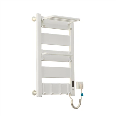High-end Cream-style Electric Towel Rack, Drying Rack, Bathroom Storage Rack, Intelligent Timing App, Wi-Fi Connection, Voice Control